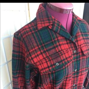 Land's End vintage wool dress